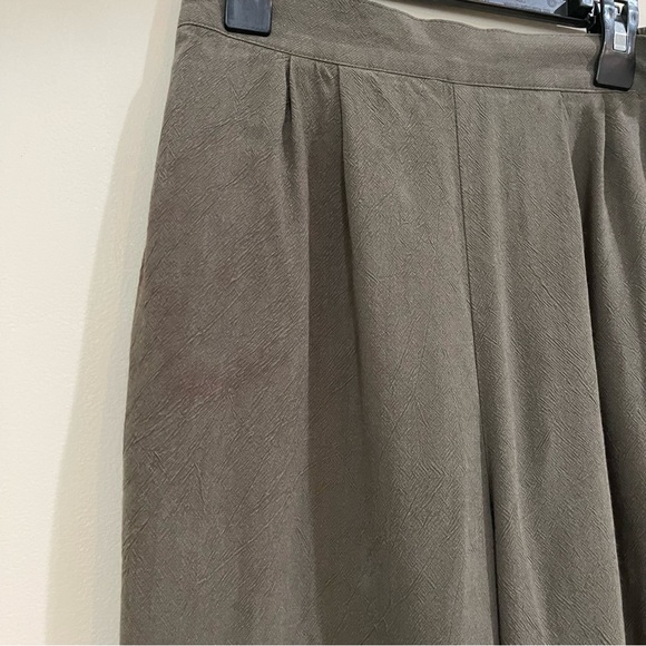 vintage rabbit rabbit rabbit designs womens high waist olive green pants size 6 - Picture 4 of 5